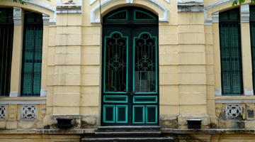 architecture coloniale à Hanoi
