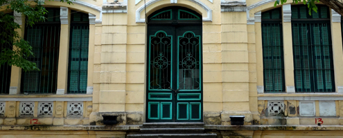 architecture coloniale à Hanoi
