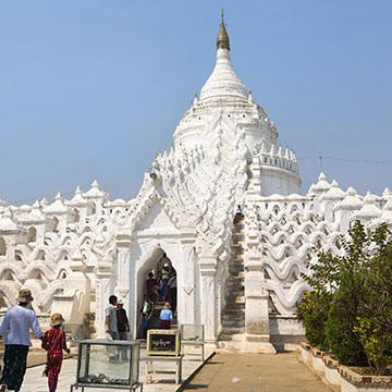 Pagode de Mingun dans les environs de Mandalay