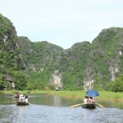 Balade en bateau à Ninh Binh
