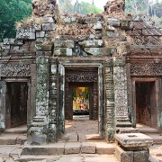 Le temple de Vat Phu à Paksé