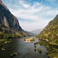 Rivière Nam Ou à Nong Khiaw