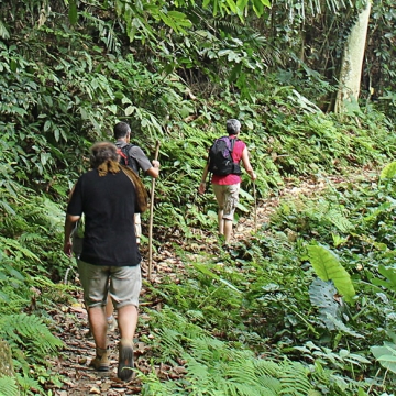Trek dans le parc national de Ba Be au Vietnam