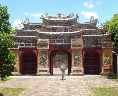 Visite de la citadelle de Hué