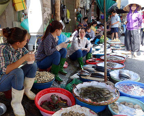 Food tour et marché de Hanoi