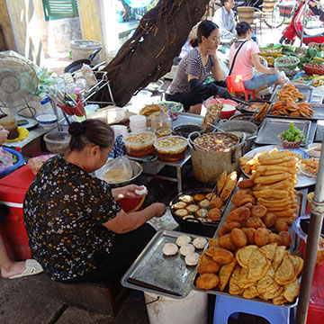 Food tour et culture des marchés à Hanoi