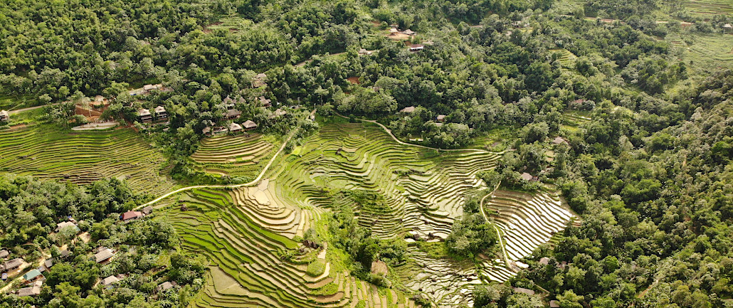 maisons chez l'habitant et lodges de charme dans la réserve de Pu Luong