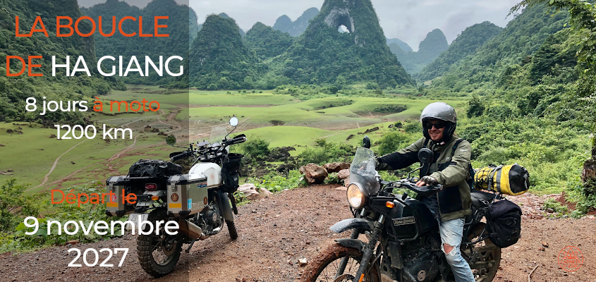 Road trip de 8 jours à moto au Nord Vietnam